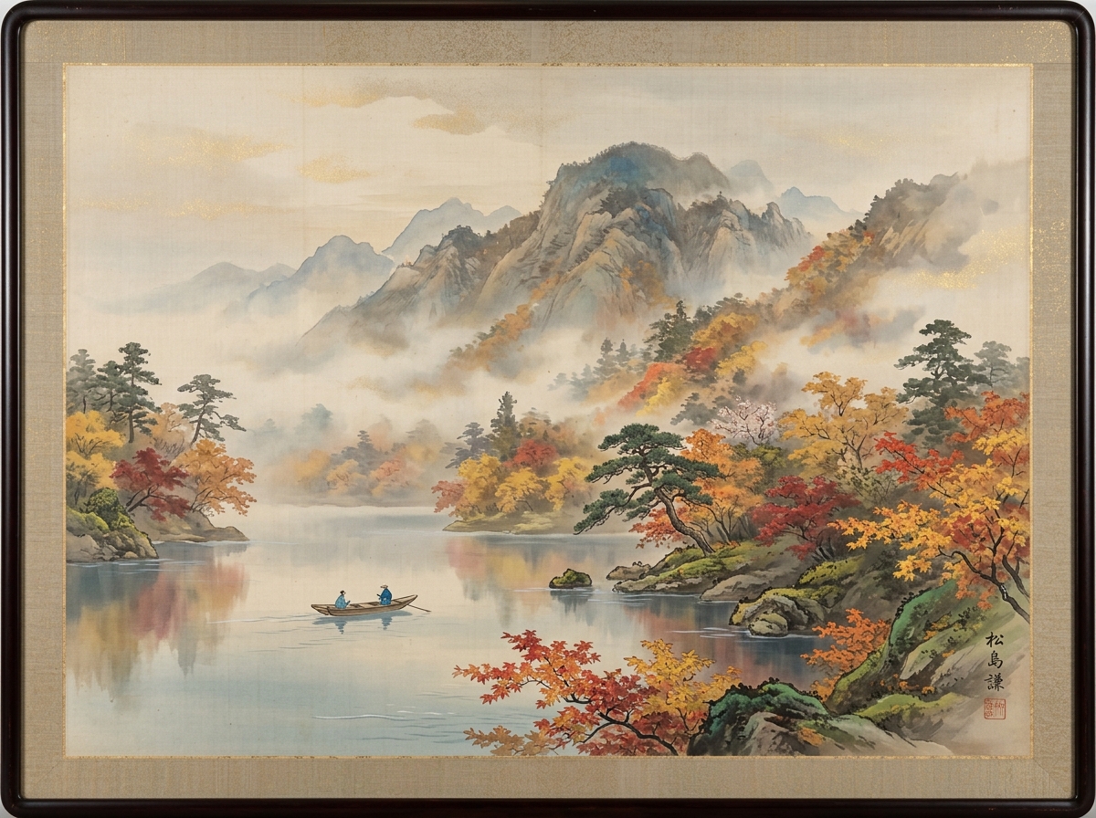 近代日本画の情景展